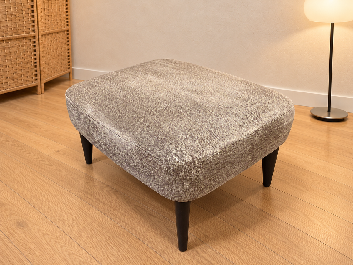 NIEUWSTAAT Minotti Aston Hocker + GARANTIE | NP €1.750