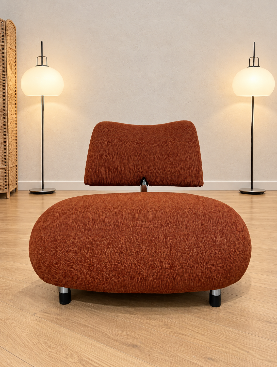 NIEUW GESTOFFEERD Leolux Pallone Fauteuil + GARANTIE