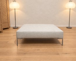 NIEUW GESTOFFEERD B&B Italia Charles XL Hocker + GARANTIE