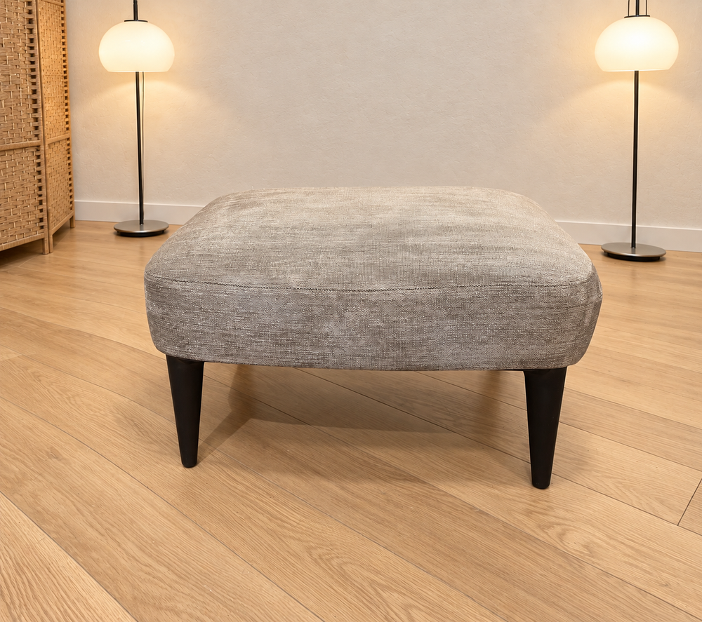 NIEUWSTAAT Minotti Aston Hocker + GARANTIE | NP €1.750