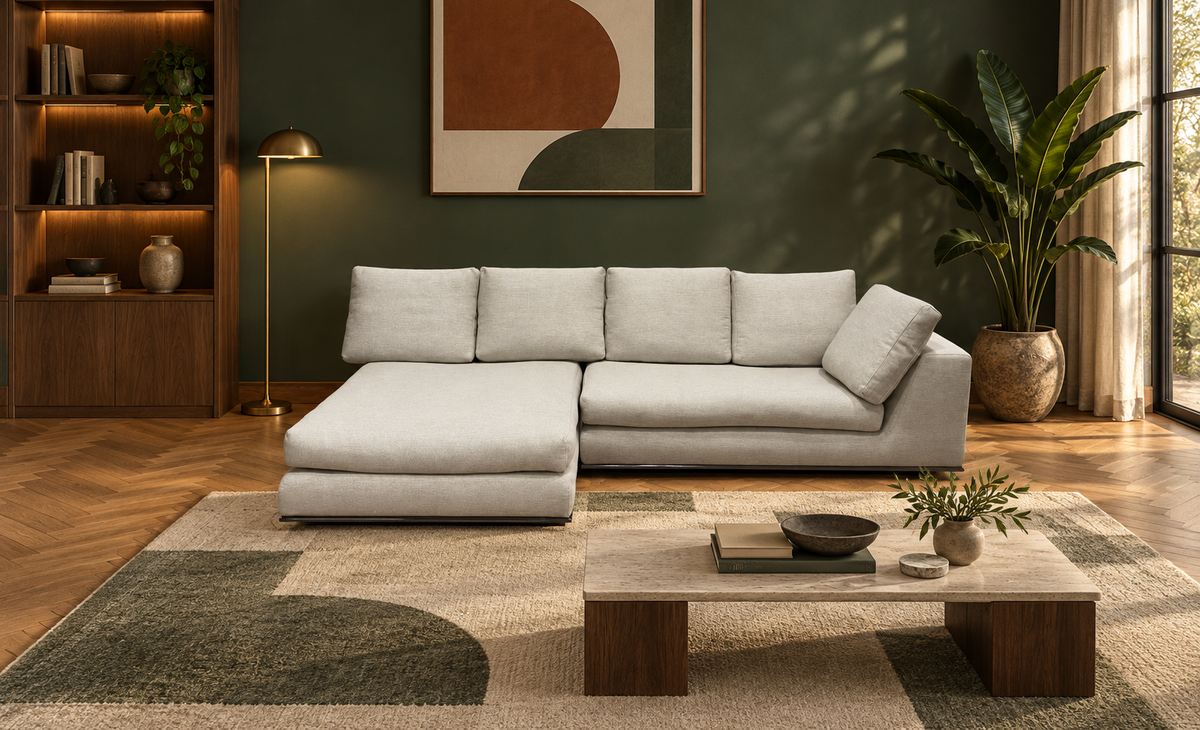 NIEUW Minotti Hamilton Hoekbank Daybed + GARANTIE