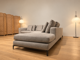 NIEUW GESTOFFEERD Minotti Andersen Hoekbank | NP €25.000