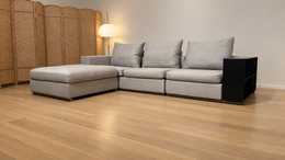 NIEUW Flexform Groundpiece Hoekbank + GARANTIE | NP €25.000