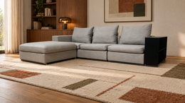 NIEUW Flexform Groundpiece Hoekbank + GARANTIE | NP €25.000
