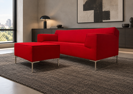 NIEUW Design on Stock Bloq Bank Ploegwol + Hocker + GARANTIE