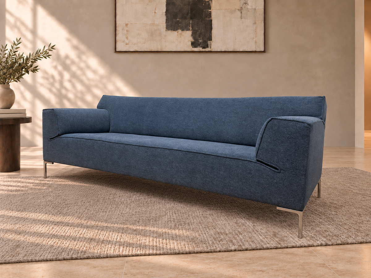 NIEUW GESTOFFEERD Design on Stock Bloq 3-Zits + GARANTIE