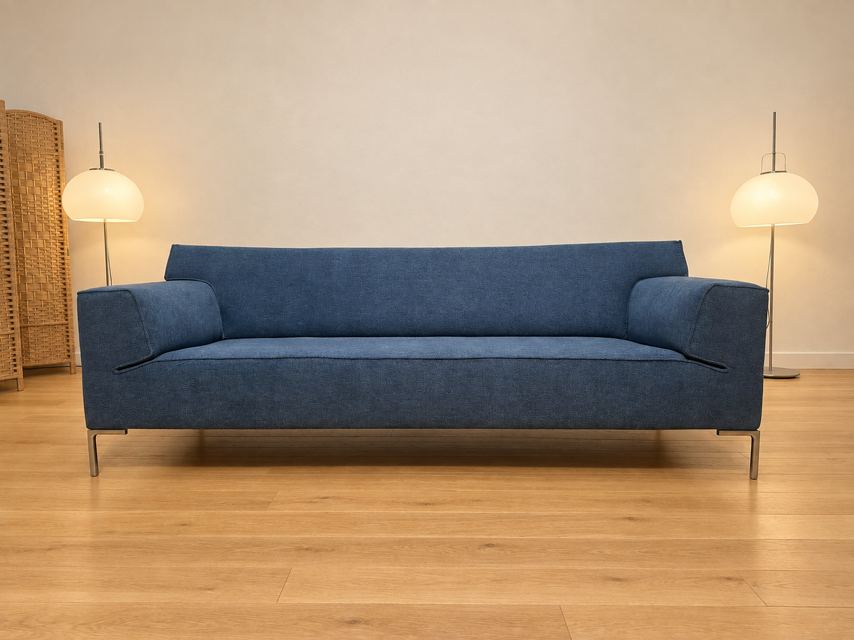 NIEUW GESTOFFEERD Design on Stock Bloq 3-Zits + GARANTIE