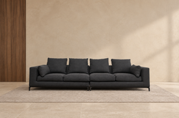 ZGAN Minotti Andersen 4-Zits + GARANTIE | NP €20.000