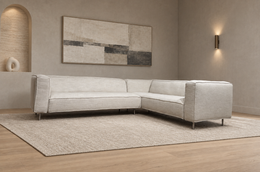 NIEUW Gelderland 6400 Hoekbank Ecru + GARANTIE | NP €10.275