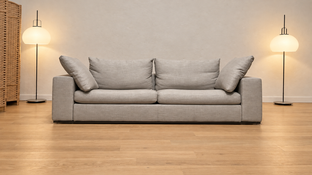 NIEUW Flexform Groundpiece 4-Zits + Kussens + GARANTIE
