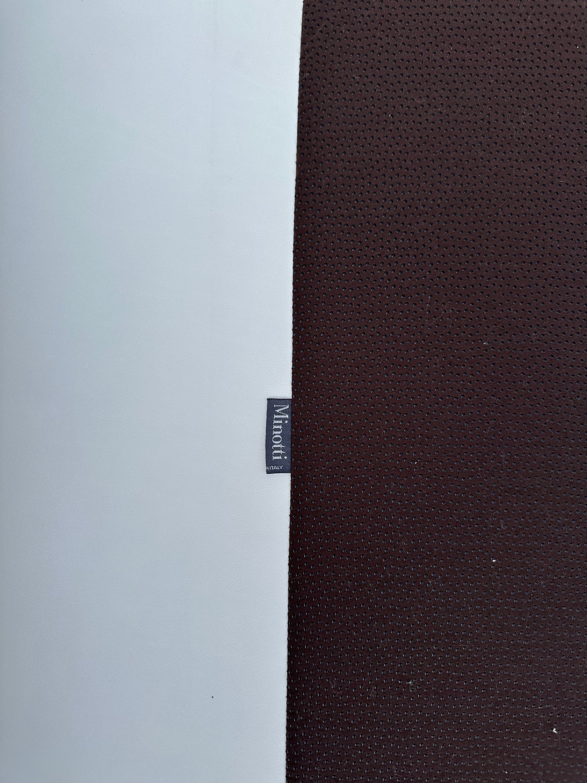 ZGAN Minotti Hamilton | Wit Leer | NP: €30.000