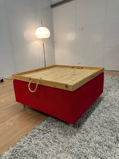 Zitmaxx Design Hocker / Poef + op maat gemaakt tafelblad