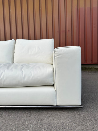 ZGAN Minotti Hamilton | Wit Leer | NP: €30.000