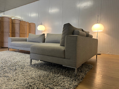 Design on Stock Aikon Lounge beige | RVS poten - NP: €7.500