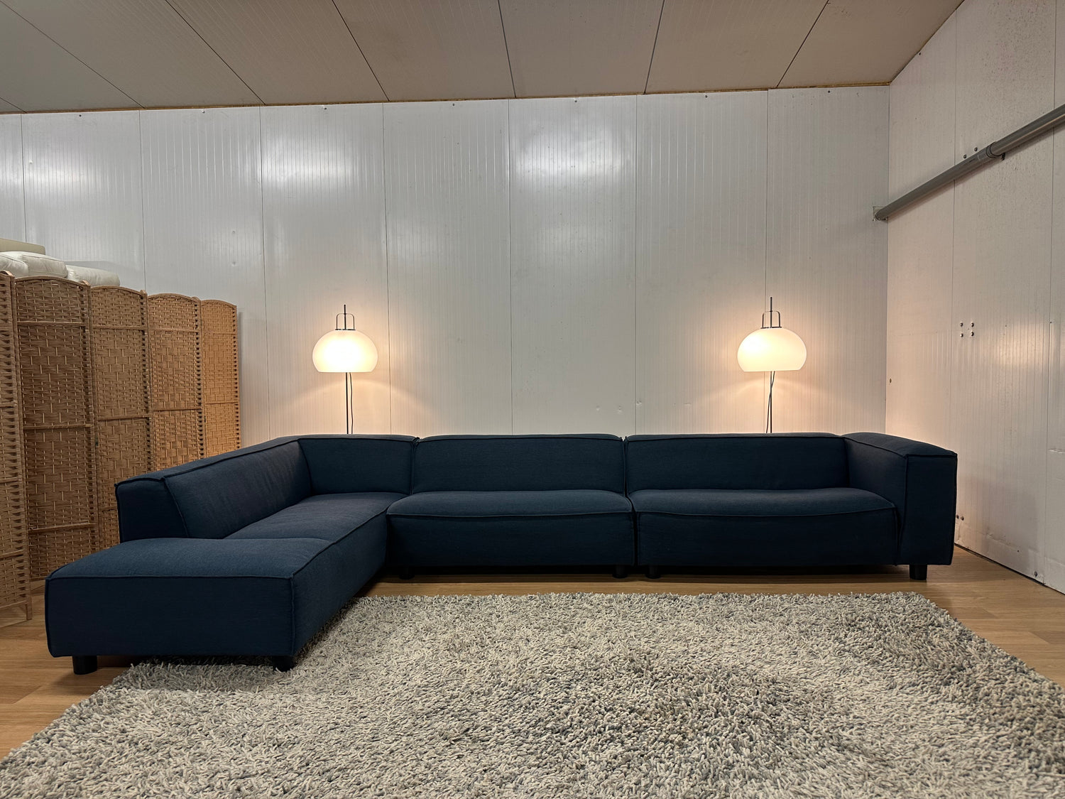 NIEUWSTAAT Fest Dunbar XL Loungebank Donkerblauw - NP: 7.500