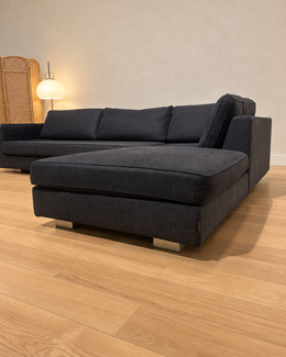 TER STOFFERING Minotti Hilton Hoekbank + GARANTIE