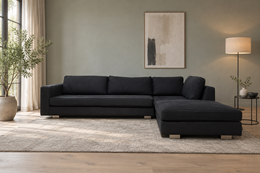 TER STOFFERING Minotti Hilton Hoekbank + GARANTIE