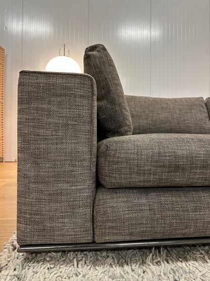 Minotti Hamilton Hoekbank Bruin-Grijs Gemêleerd NP: €24.000