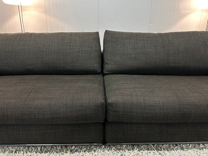 4-Delige Minotti Hamilton Set | Bank + Fauteuil + Hocker | Luxe Design Collectie
