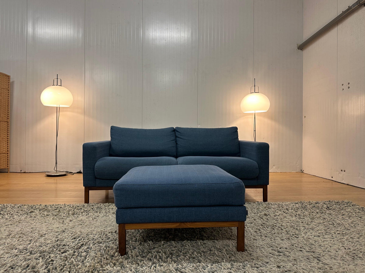 NIEUWSTAAT Bolia Bank + Hocker Blauw | Scandinavisch Design