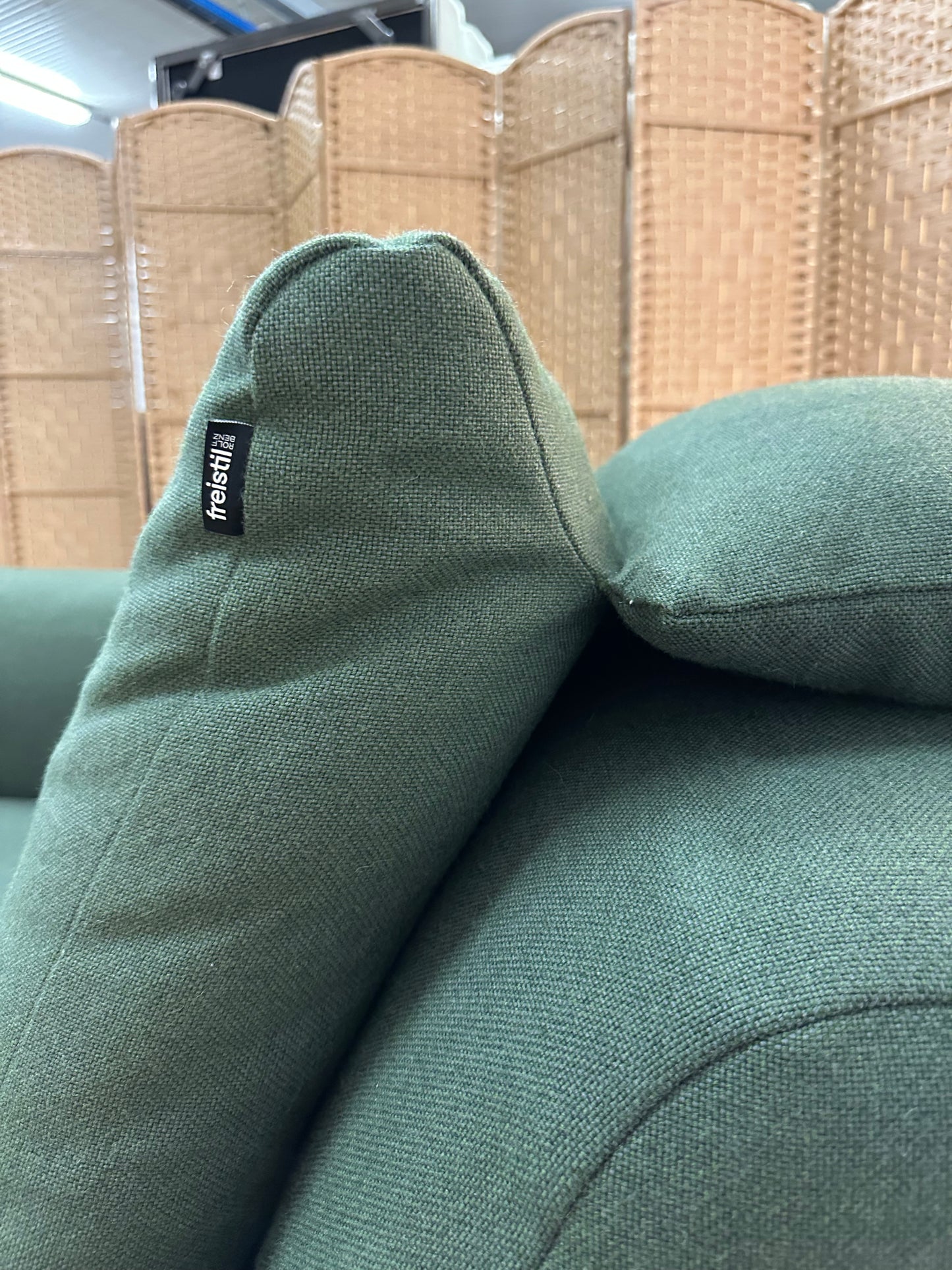 Rolf Benz Freistil Fauteuil/Element Groen Uitstekende Staat