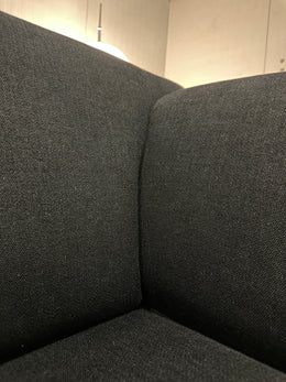 Rolf Benz Linea 3-zitsbank Zwart Stof - Tijdloos Design