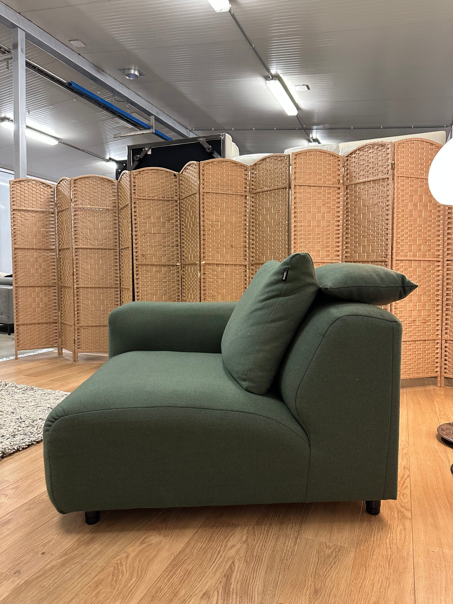 Rolf Benz Freistil Fauteuil/Element Groen Uitstekende Staat
