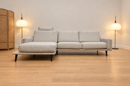 NIEUW Leolux Bellice Hoekbank Ecru + GARANTIE | NP €9.500