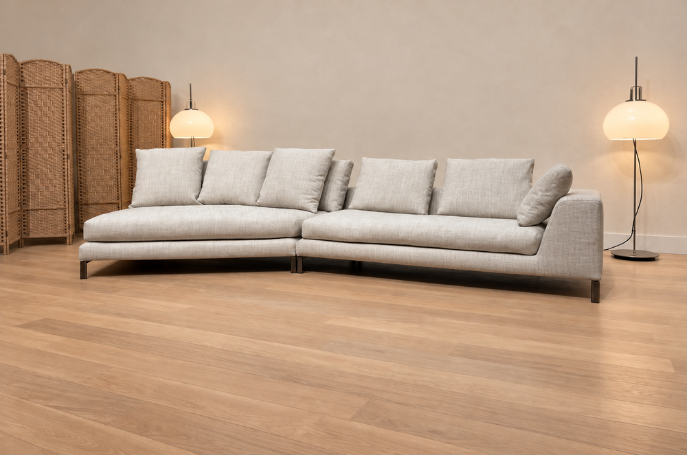 NIEUW Minotti Hamilton Island Ecru + GARANTIE | NP €20.000