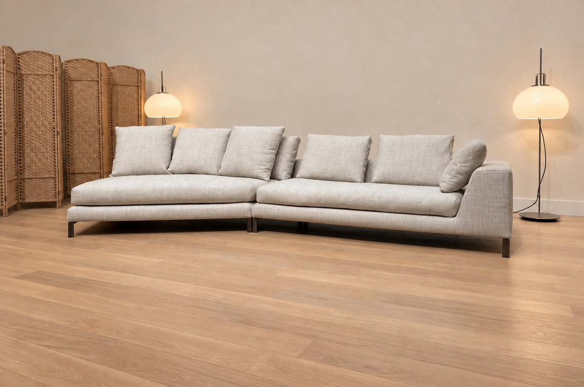 NIEUW Minotti Hamilton Island Ecru + GARANTIE | NP €20.000