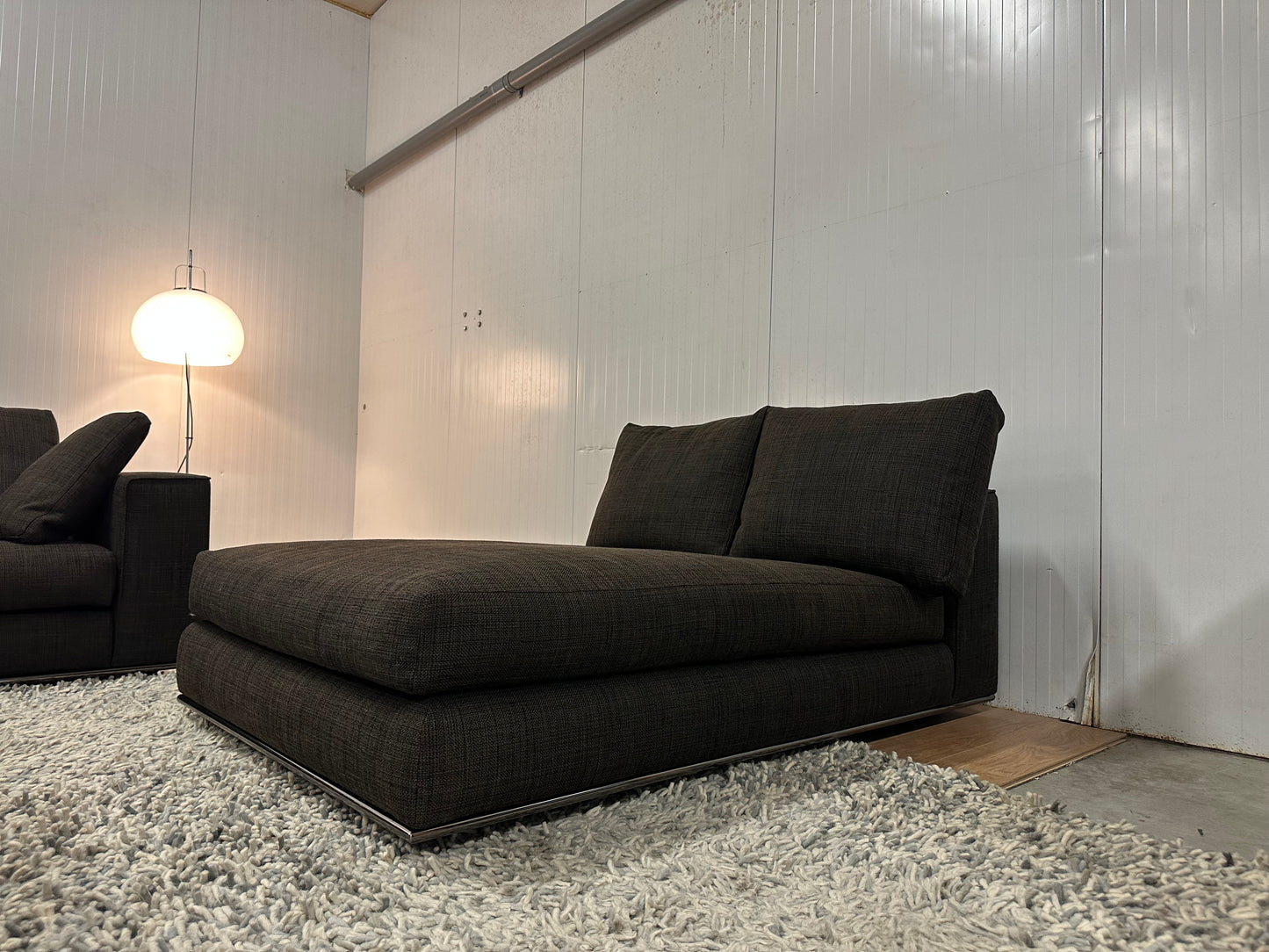 4-Delige Minotti Hamilton Set | Bank + Fauteuil + Hocker | Luxe Design Collectie