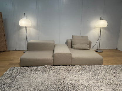 Living Divani Extra Wal Modulaire Set Beige Bank - NP: €8k