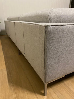 ZGAN Witte Design on Stock Aikon Hoekbank (wol) ~ NP: €8.000