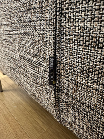 Design on Stock Bloq Hoekbank + Hocker Beige - NP: €7.500
