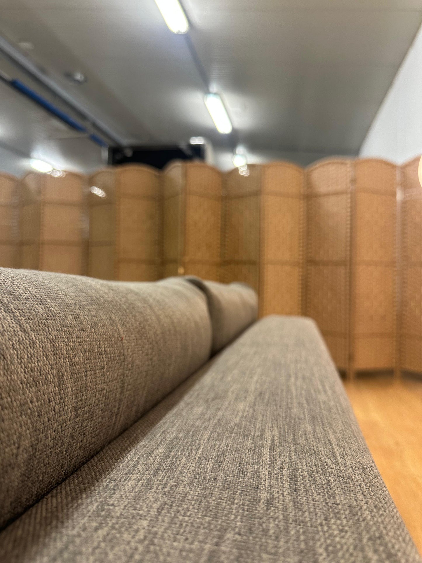REFURBISHED Minotti Moore 2-Zits Bank Grijs - NP: €5.000