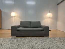 REFURBISHED Minotti Moore 2-Zits Bank Grijs - NP: €5.000