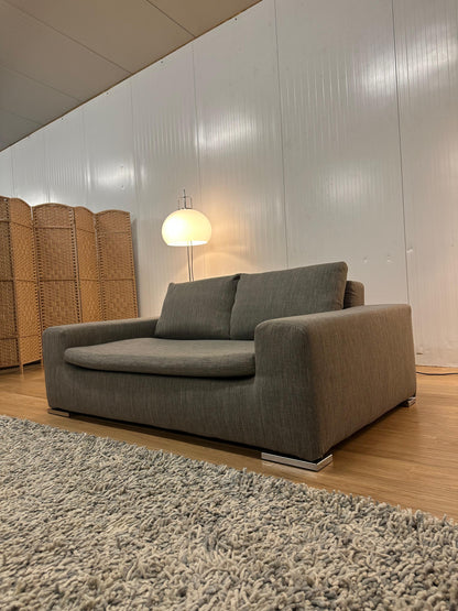 REFURBISHED Minotti Moore 2-Zits Bank Grijs - NP: €5.000