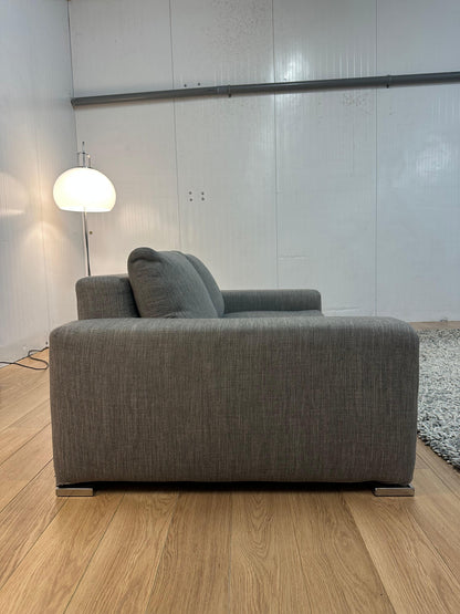 REFURBISHED Minotti Moore 2-Zits Bank Grijs - NP: €5.000