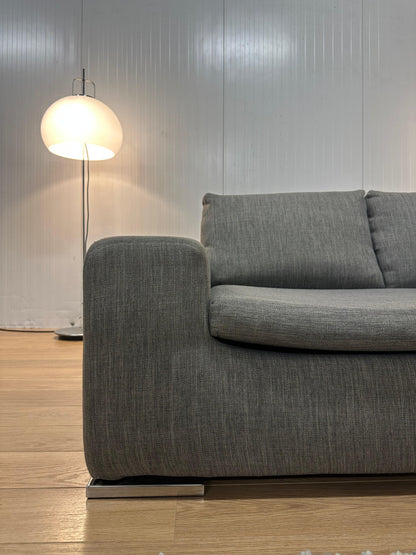 REFURBISHED Minotti Moore 2-Zits Bank Grijs - NP: €5.000