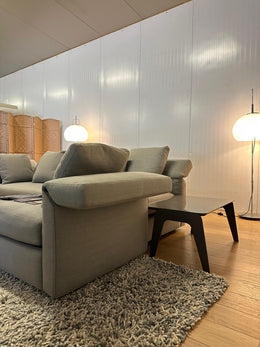 ZGAN Minotti Collar Hoekbank met Bijzettafel - NP: €20.000