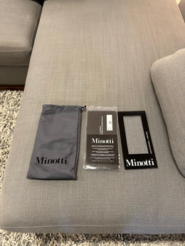 ZGAN Minotti Collar Hoekbank met Bijzettafel - NP: €20.000