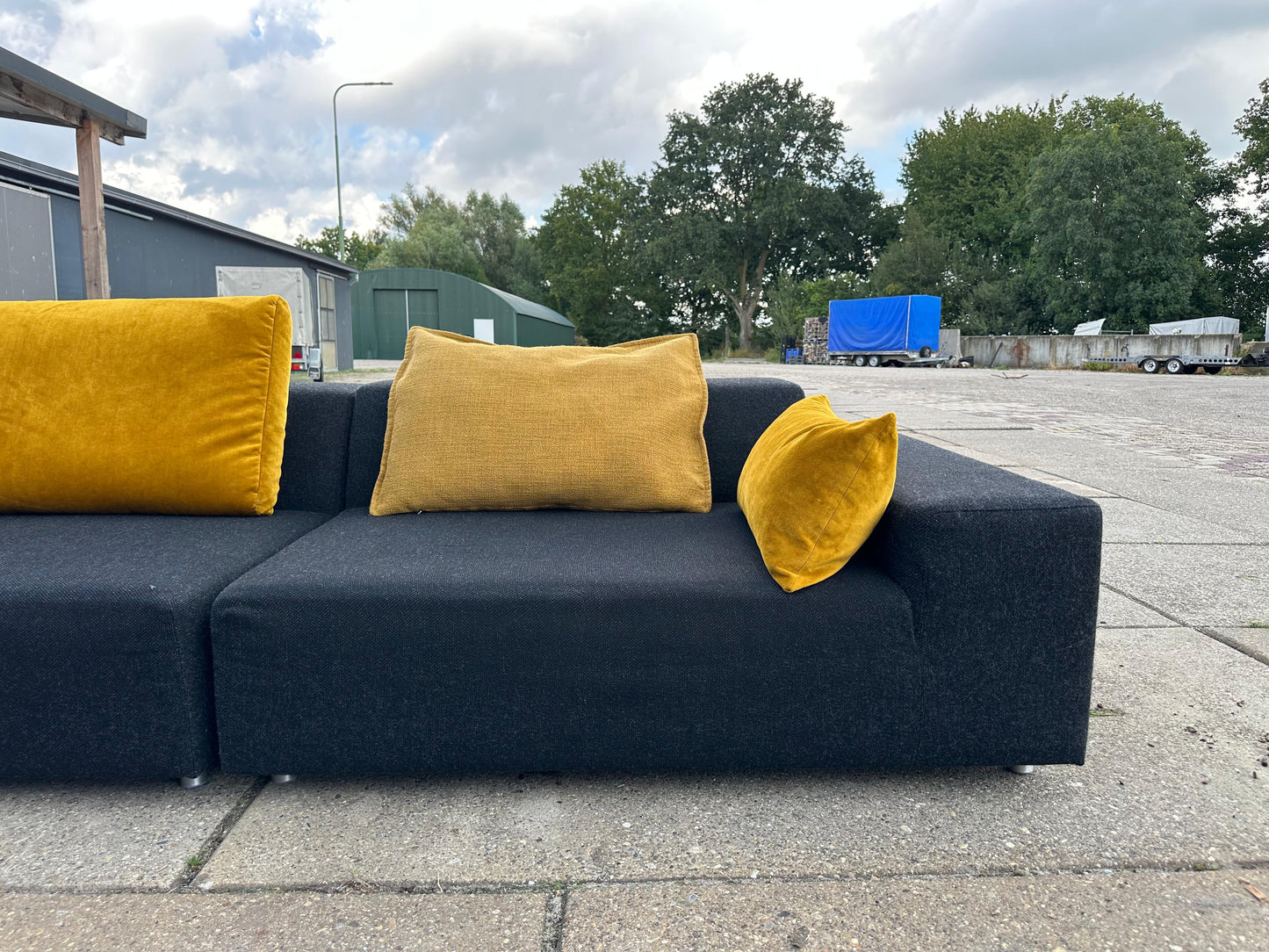 Sur & Plus Hoekbank + Rolf Benz Kussens – TOPDEAL