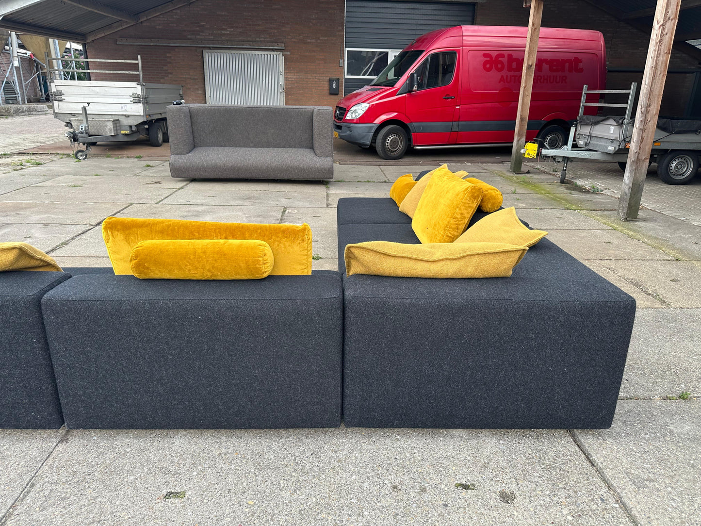 Sur & Plus Hoekbank + Rolf Benz Kussens – TOPDEAL