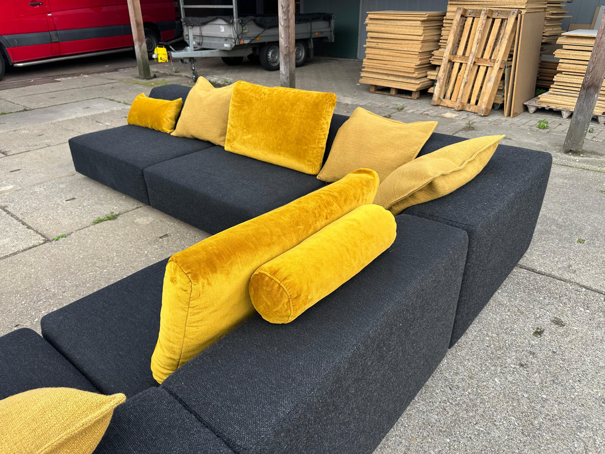 Sur & Plus Hoekbank + Rolf Benz Kussens – TOPDEAL