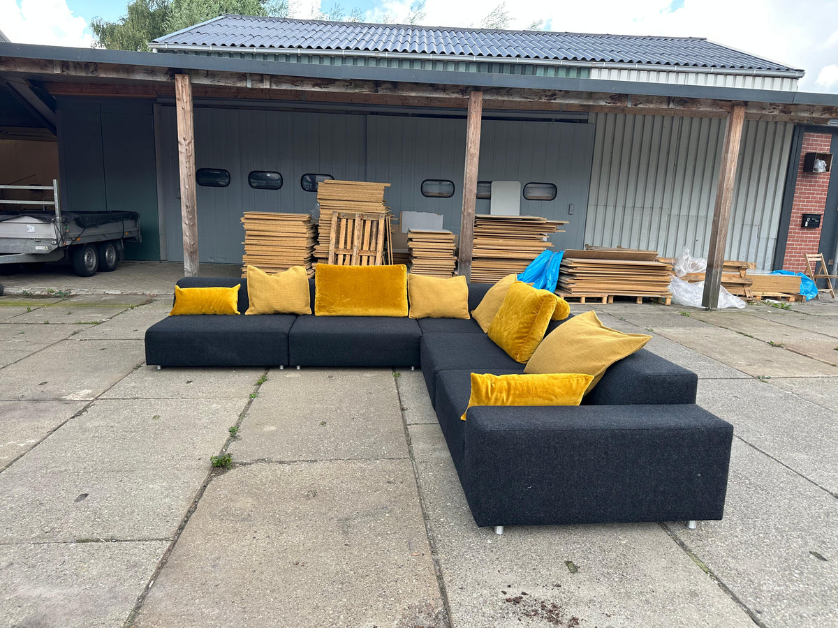 Sur & Plus Hoekbank + Rolf Benz Kussens – TOPDEAL