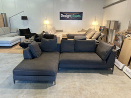 ZGAN B&B Italia Ray Hoekbank Antraciet - NP: €14.999