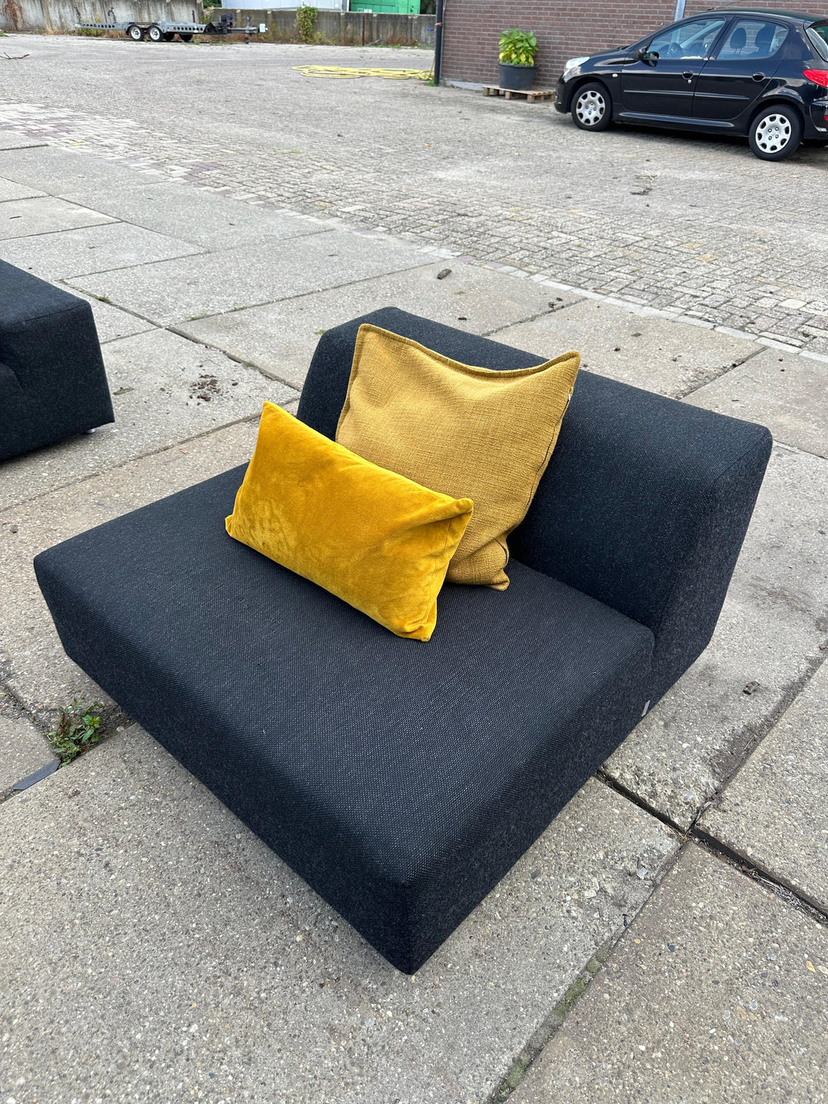 Sur & Plus Hoekbank + Rolf Benz Kussens – TOPDEAL