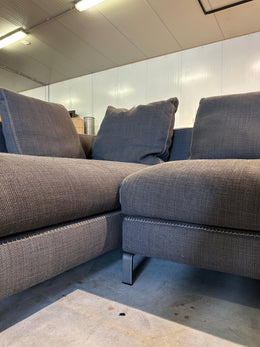 ZGAN B&B Italia Ray Hoekbank Antraciet - NP: €14.999