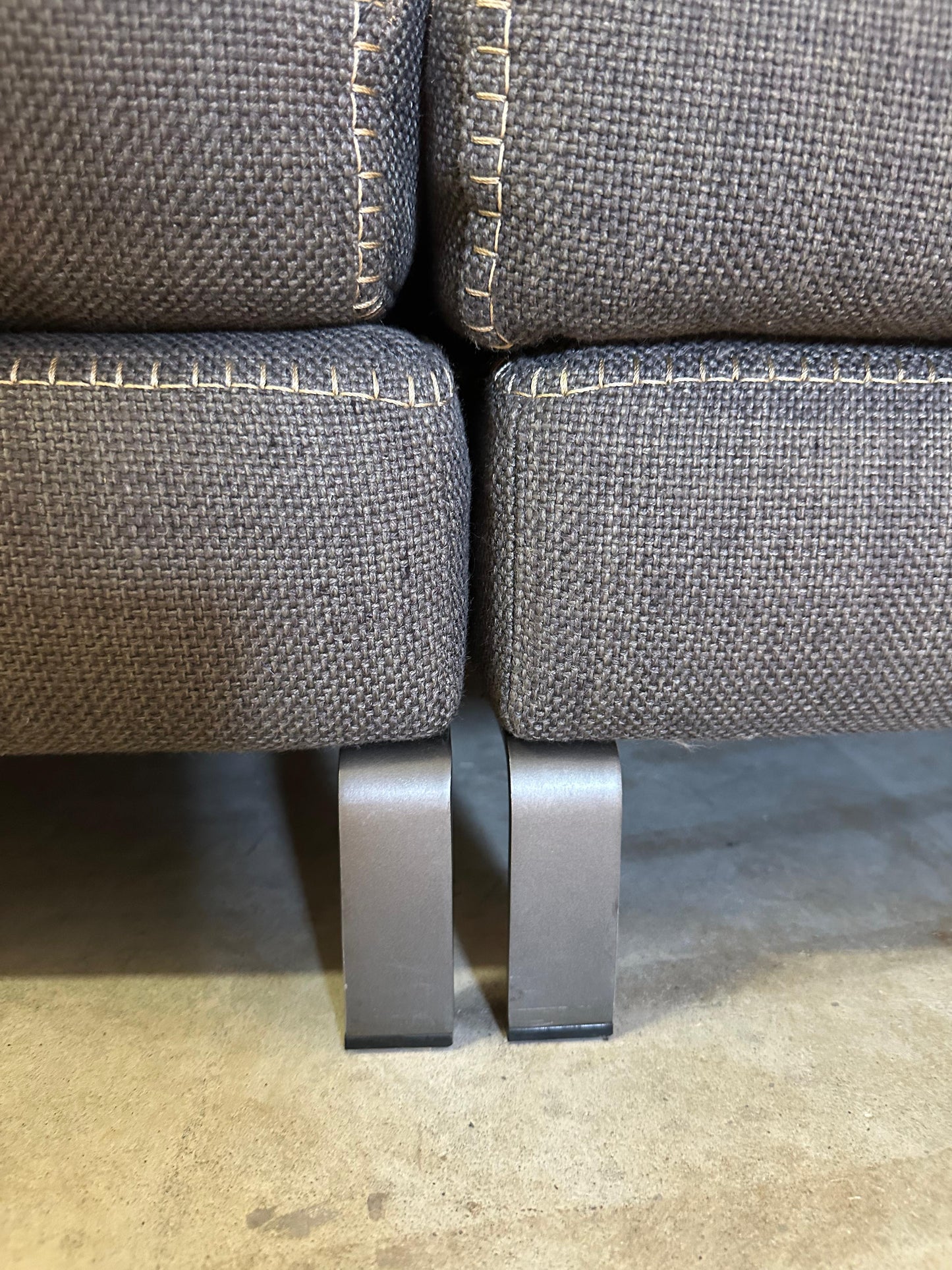 ZGAN B&B Italia Ray Hoekbank Antraciet - NP: €14.999
