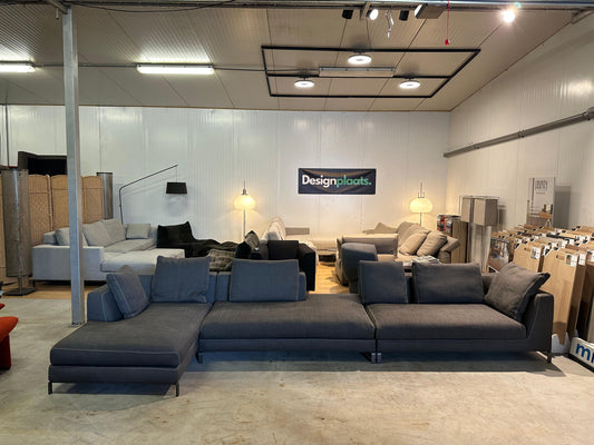 ZGAN B&B Italia Ray Modulaire Hoekbank – Antraciet